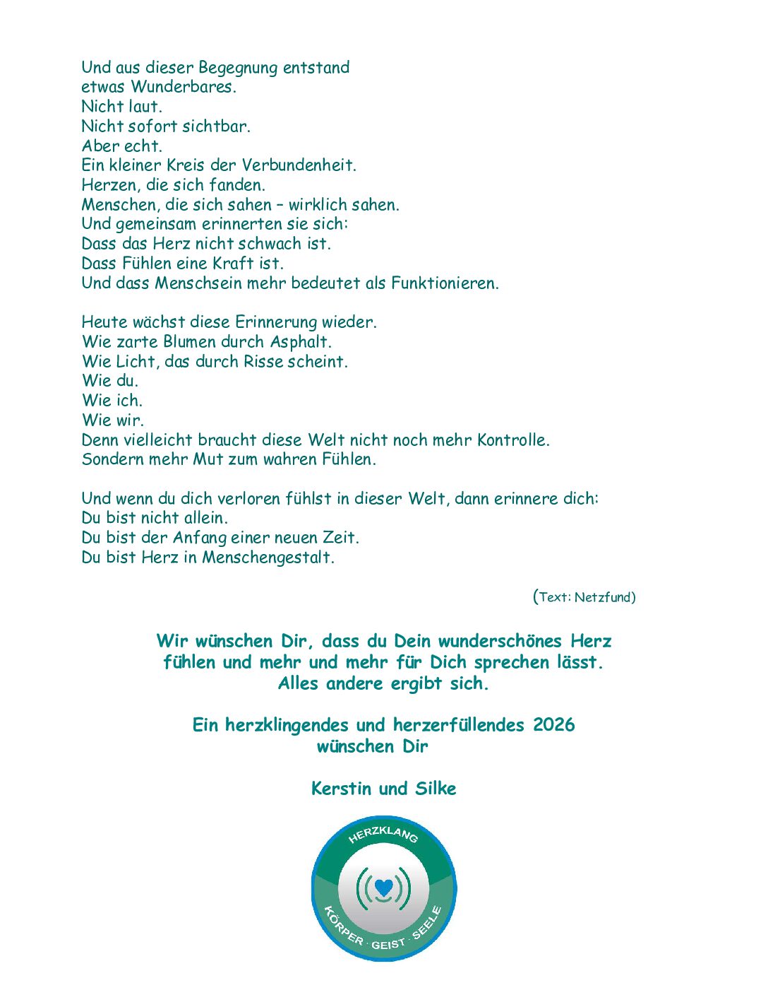 Herz2 Yoga Herzklang Vorstellung