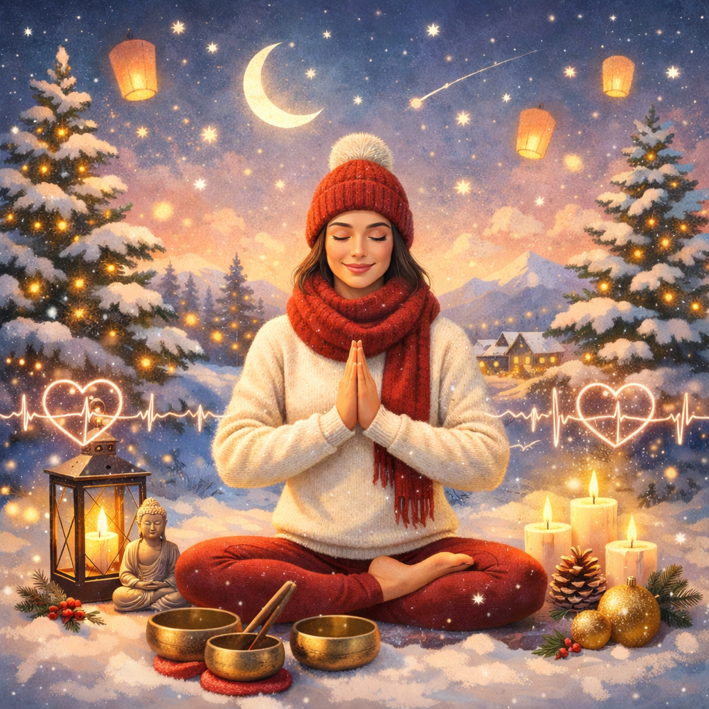 weihnachts-freie Zeit Yoga Herzklang Vorstellung